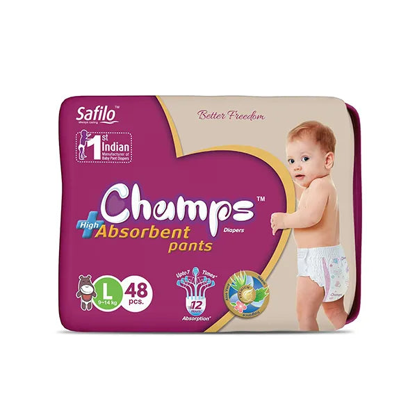 Leakage Protection Pants for Babies_9 to 14 Kg_L_48 Pcs-1